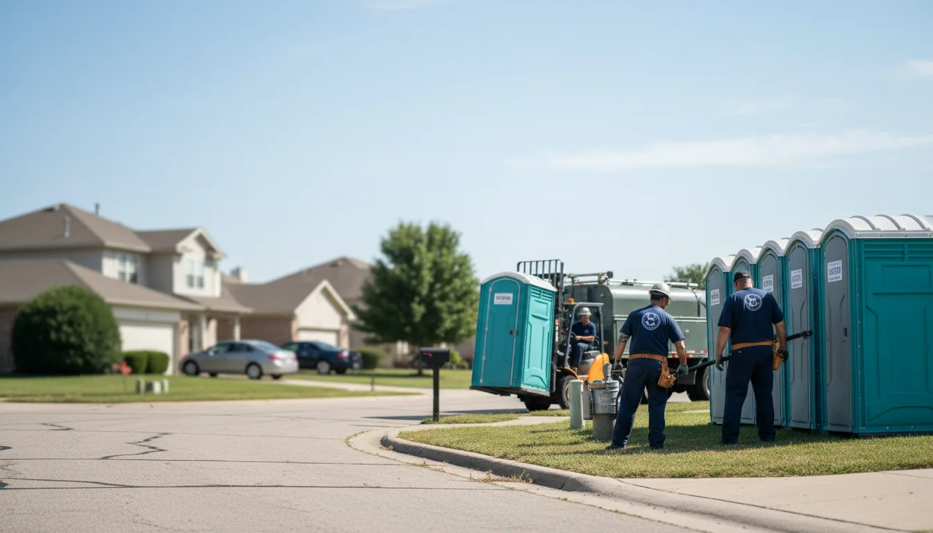 Porta Potty Rental in Prairie View, KS near me